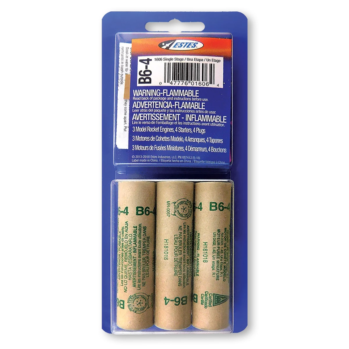 X0000SA02661-Estes® B Class Rocket Engines