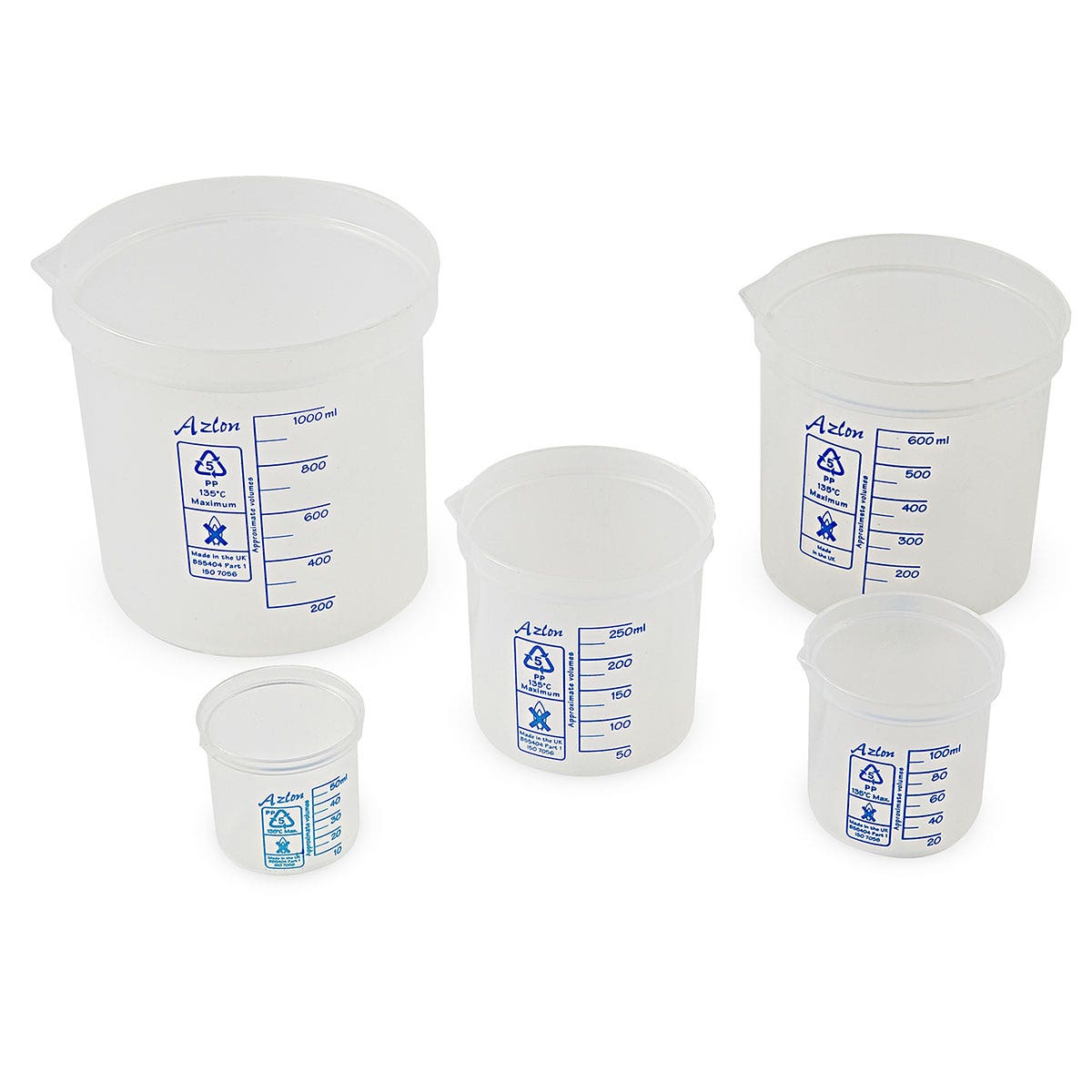 SA05352-Polypropylene Advanced Beaker Set