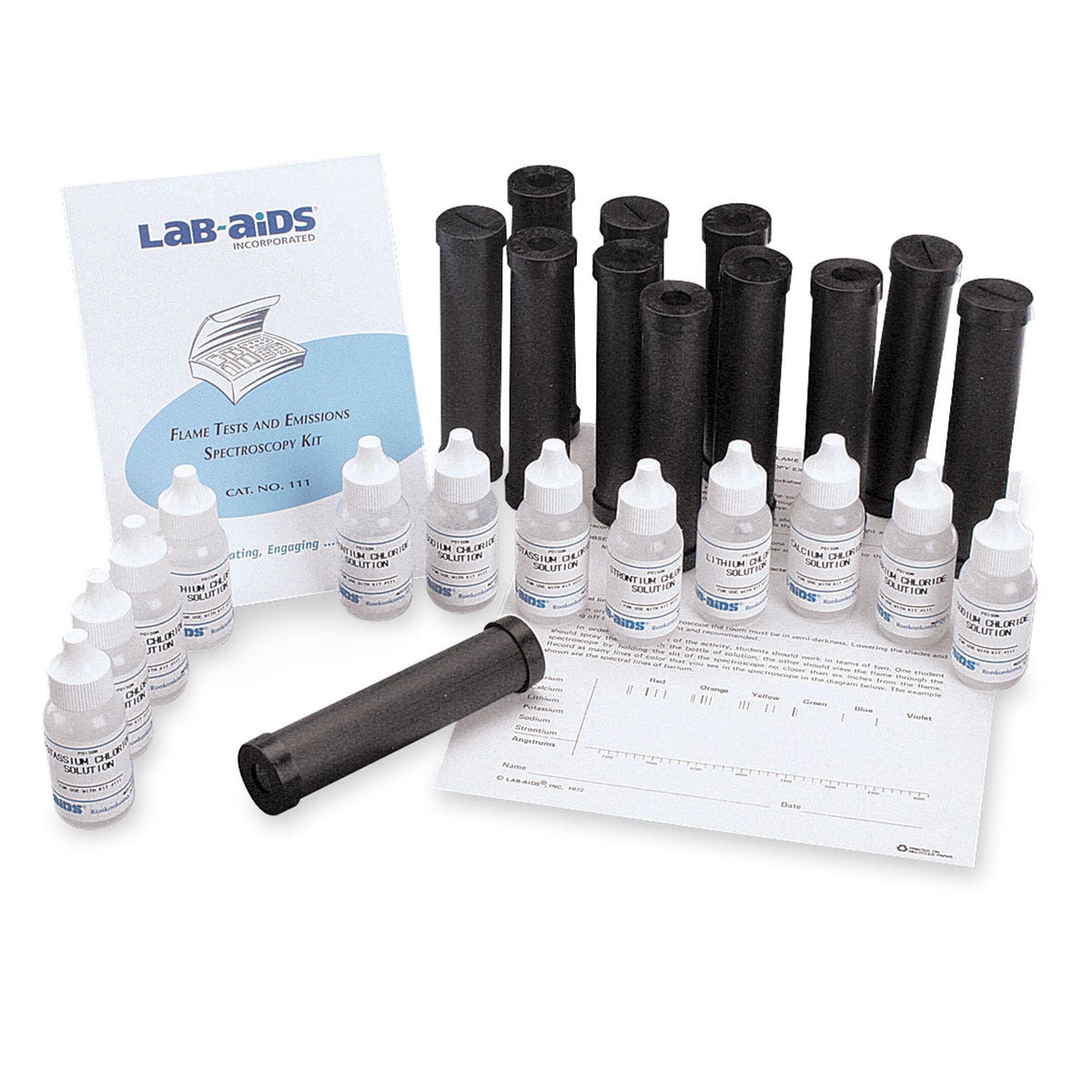 SA08241-Flame Tests and Emission Spectroscopy Experiment