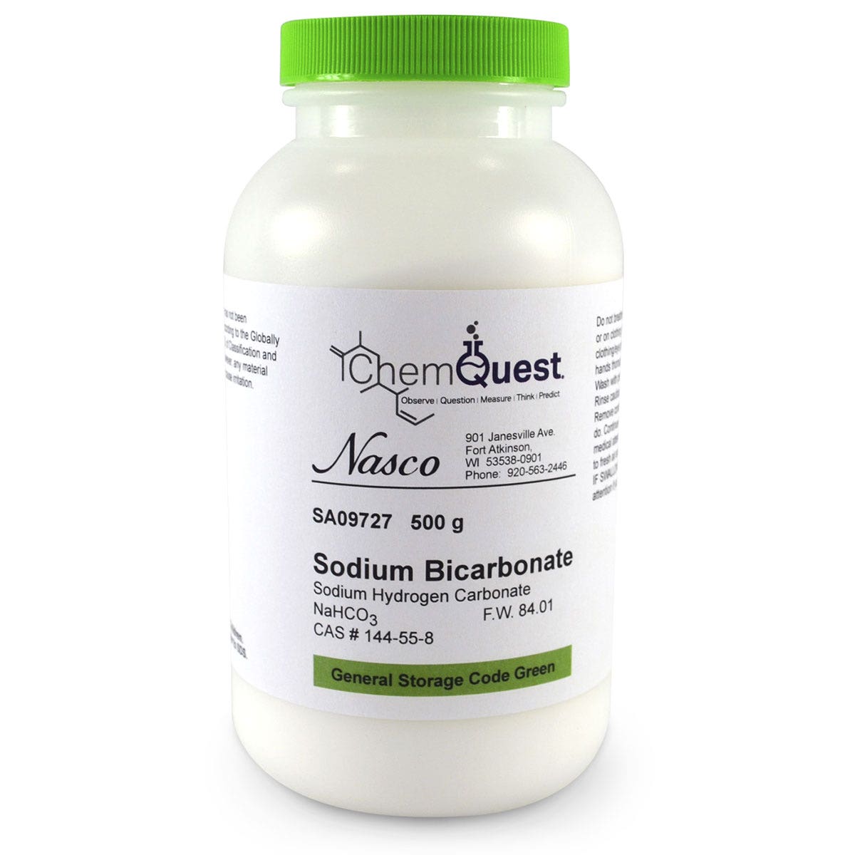 SA09727-Sodium Bicarbonate (Sodium Hydrogen Carbonate) - 500 g