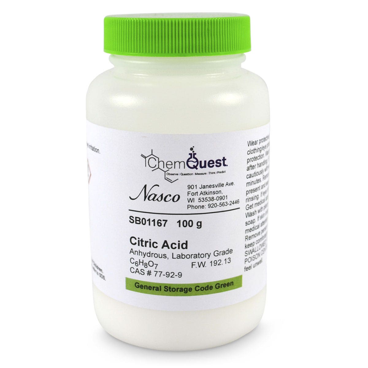 X0000SB01167-Citric Acid, Anhydrous