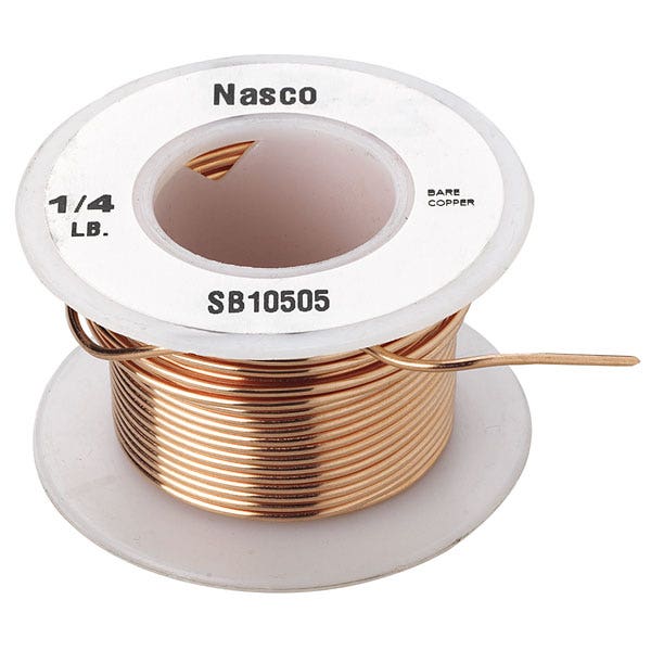 X0000SB10505-Series 2000 Type BC Bare Copper Bus Bar Wire 4 oz