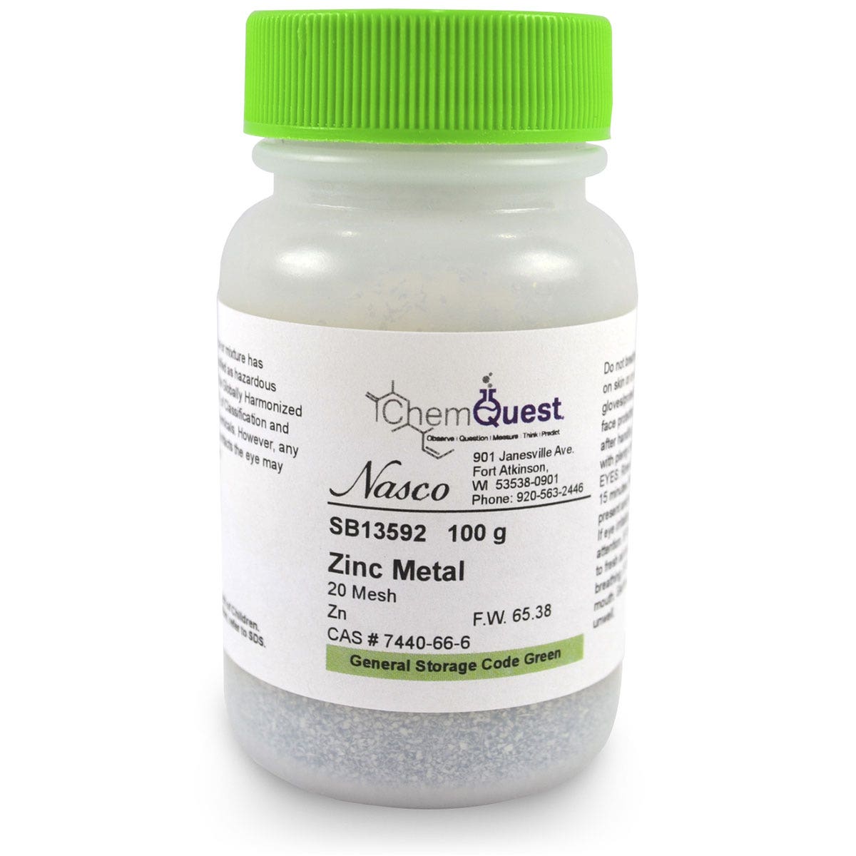 X0000SB13592-Zinc - Granular