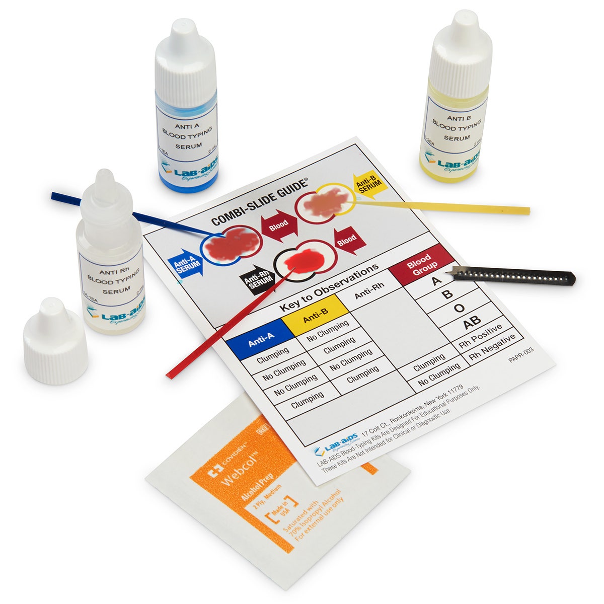 SB13739(A)-ABO-Rh Combination Blood Typing