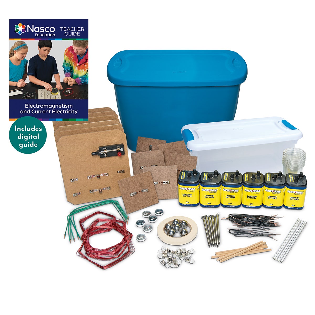 SB15342-Nasco Electromagnetism and Current Electricity Multi-Group Kit
