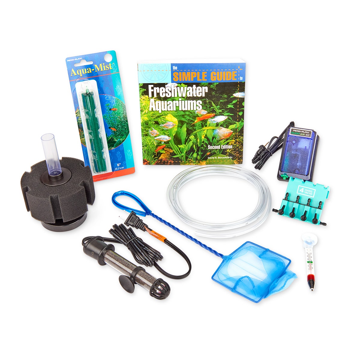 SB16693-Deluxe Aquarium Sponge Filtration Starter Kit for 15- or 20-gal. Tank