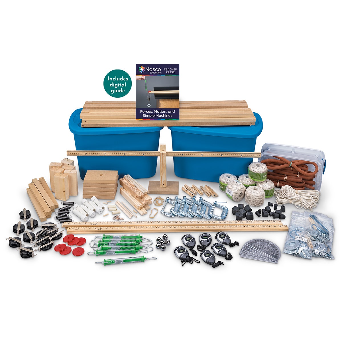 SB16725-Nasco Forces, Motion, and Simple Machines Multi-Group Kit