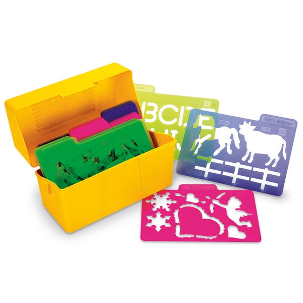 SB21623-Essential Learning Products Stencil Kit - Set of 24