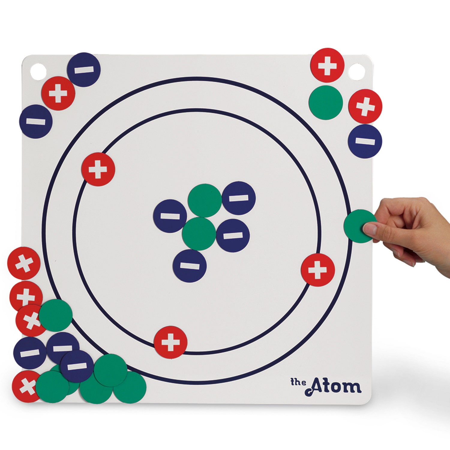 X0000SB22526-The Atom with PowderCoated Steel Background
