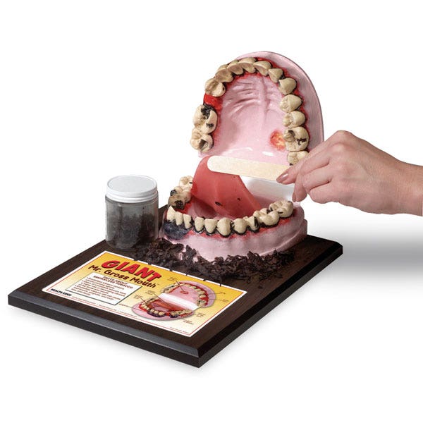 SB29823-Small Mr. Gross Mouth™ Display with Case - 6 in. x 4 in. x 8 in.