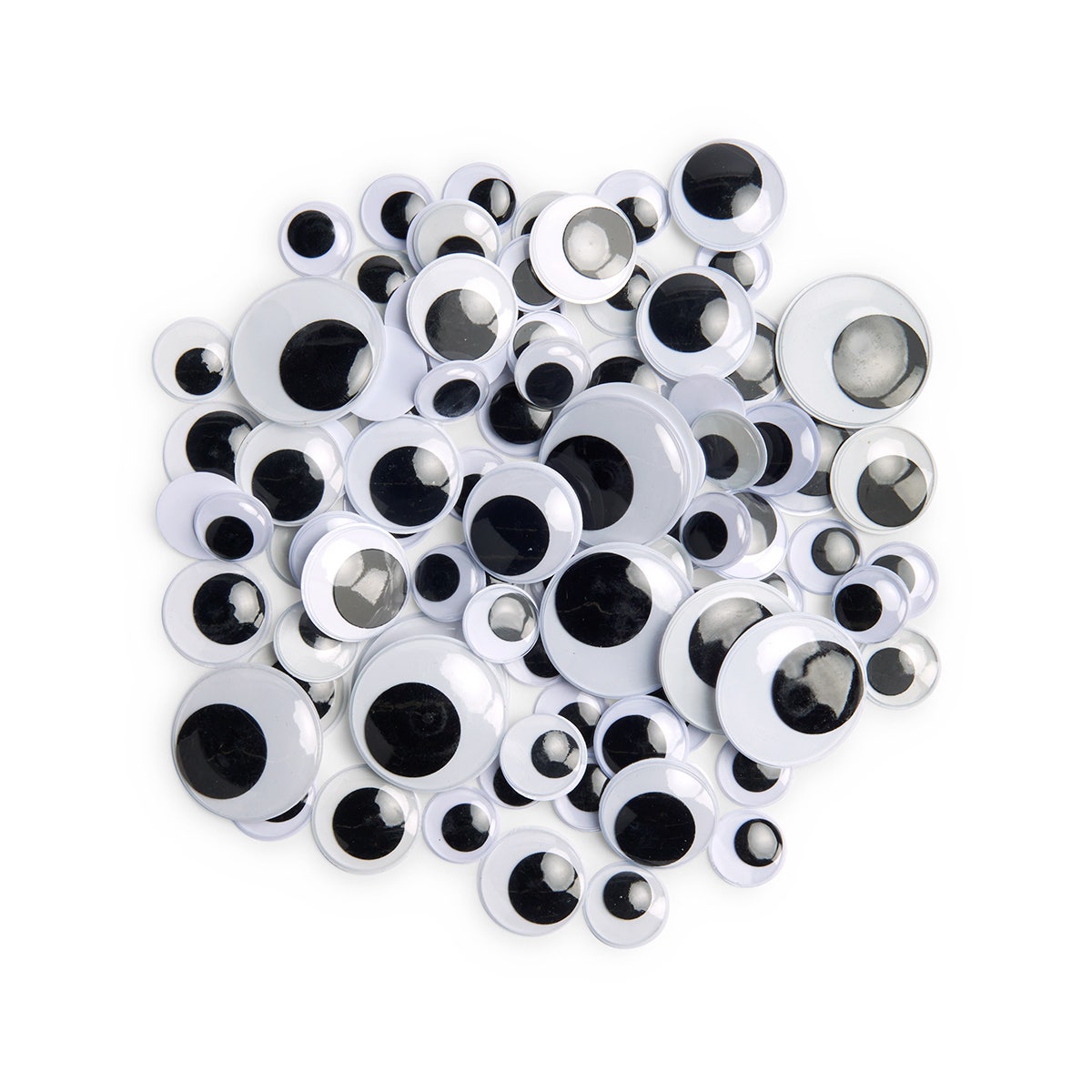 SB34072-Jumbo Size Wiggly Eyes - Pack of 100