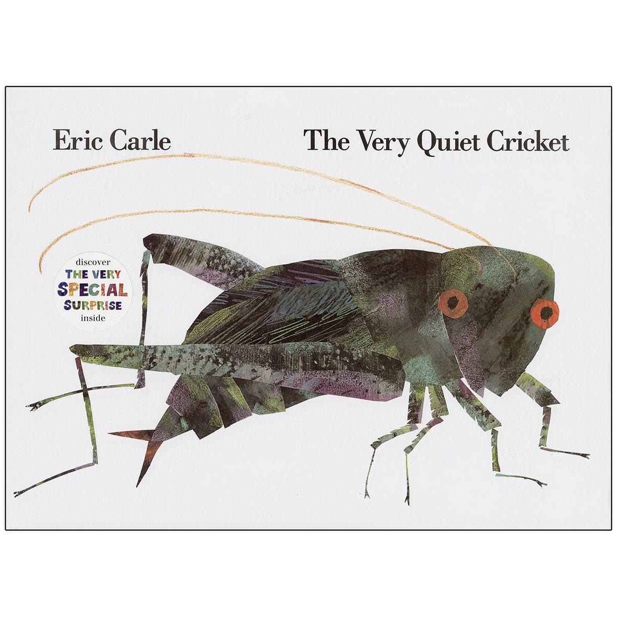 SB34258-Eric Carle’s The Very Quiet Cricket Book