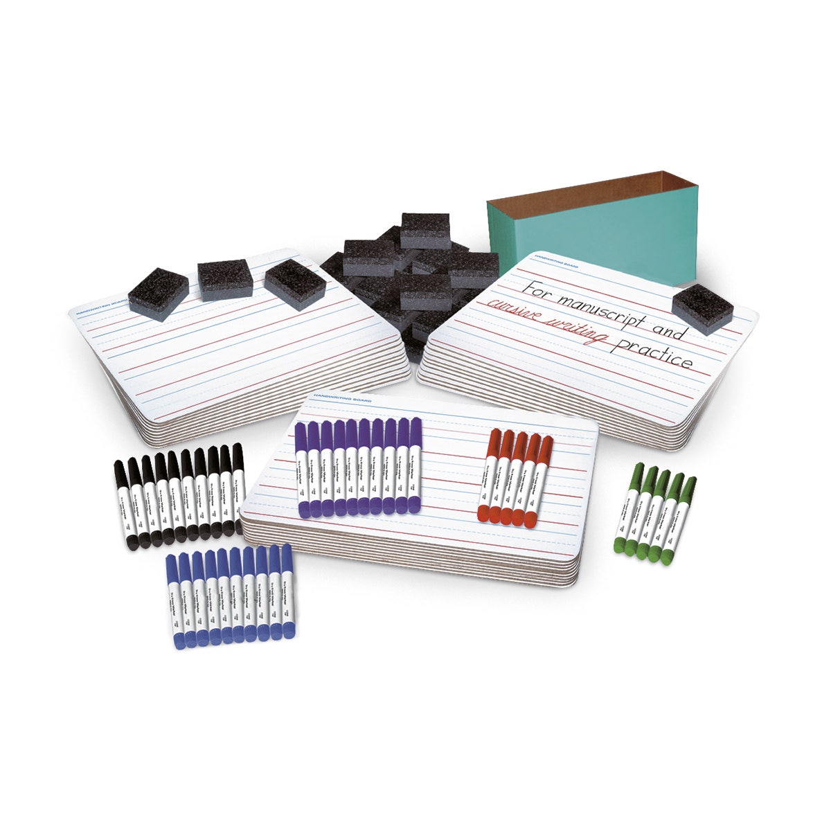 SB34285-Nasco Handwriting Dry-Erase Board Classroom Kit