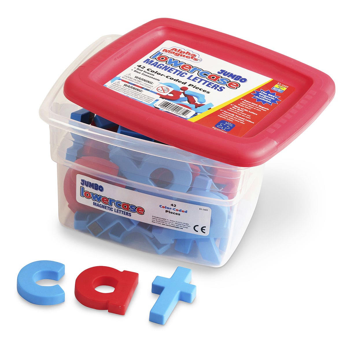 SB35559-Alphamagnets® Color-Coded Magnetic Lowercase Letter Set