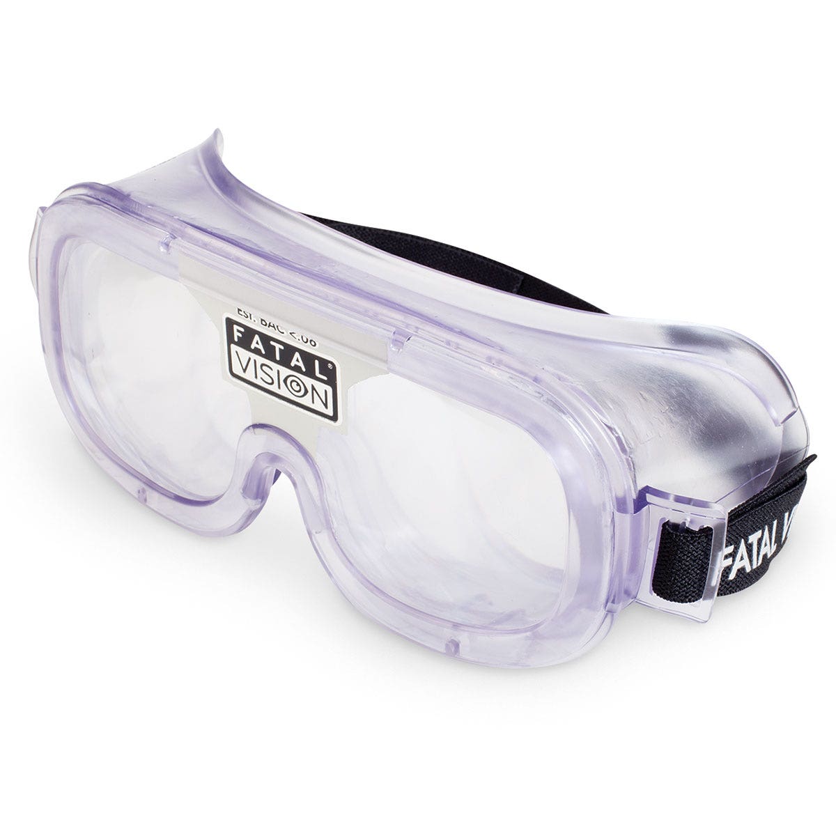 SB36872-Fatal Vision® White Label Clear Goggles