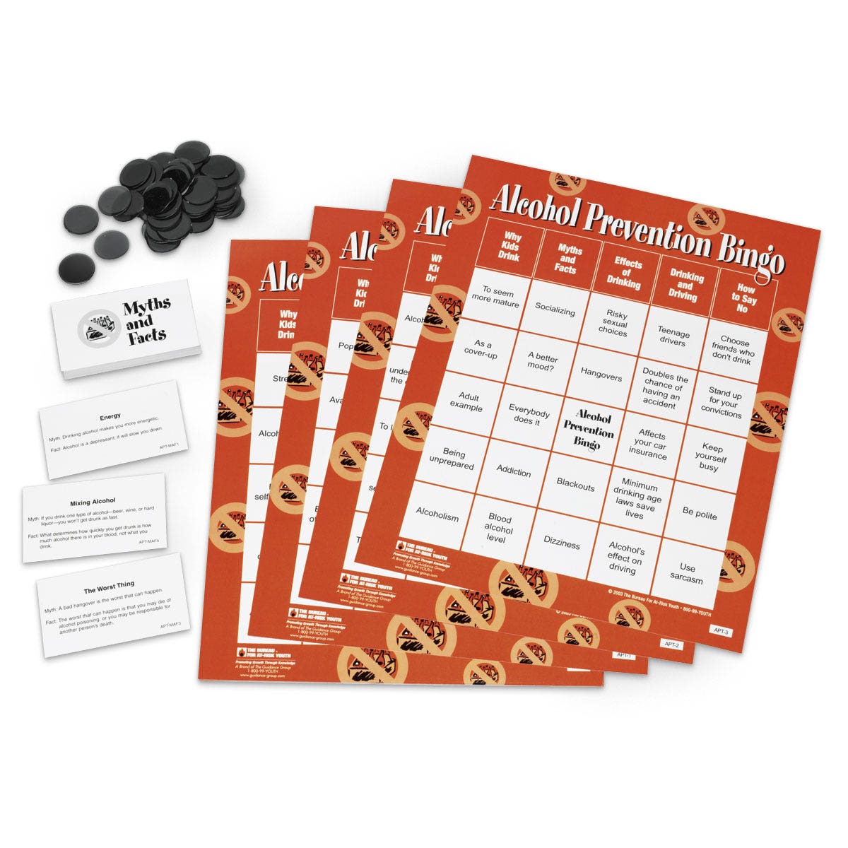 SB38537-Alcohol Prevention Bingo