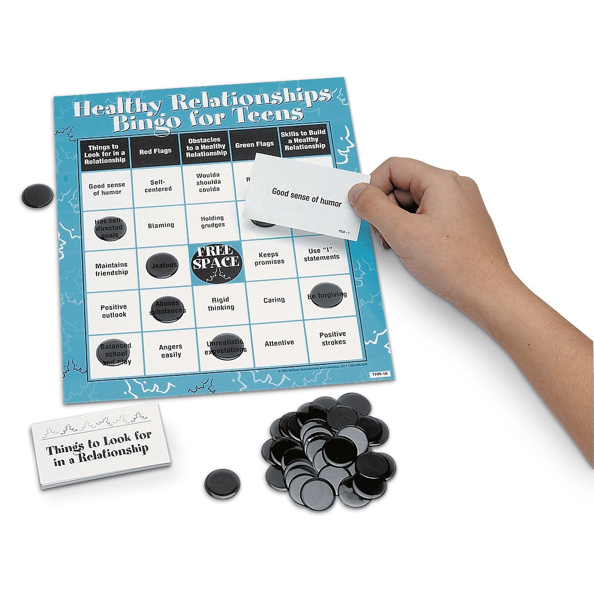 SB38558-Healthy Relationships Bingo for Teens