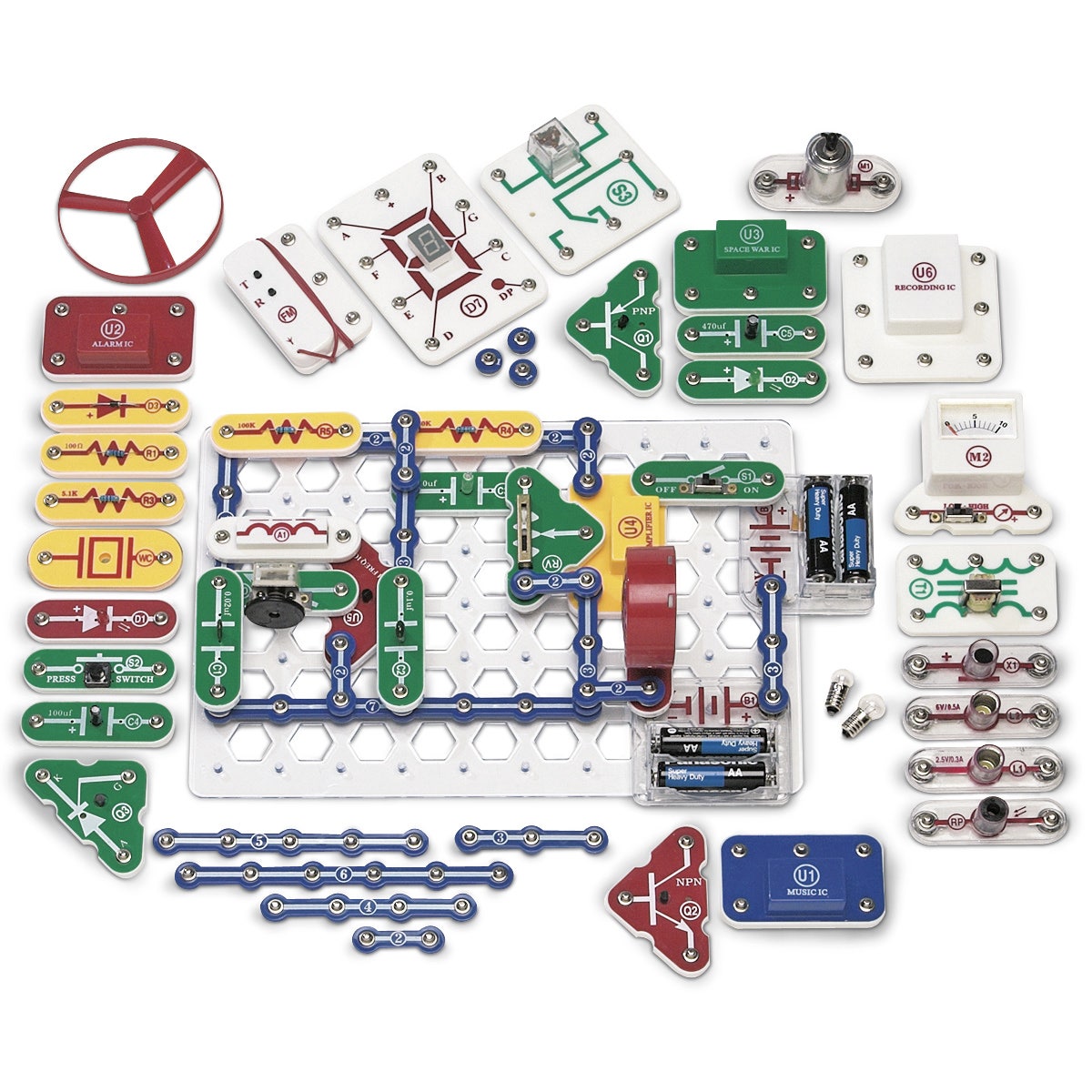 SB39162-Snap Circuits® Classic 500-Experiment Educational Kit