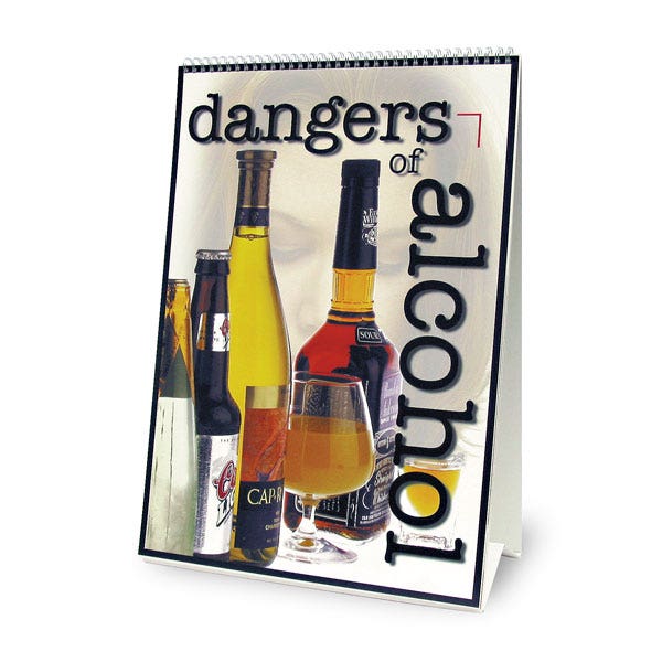 SB39949-Dangers of Alcohol Flip Chart - 17 in.x 22 in.