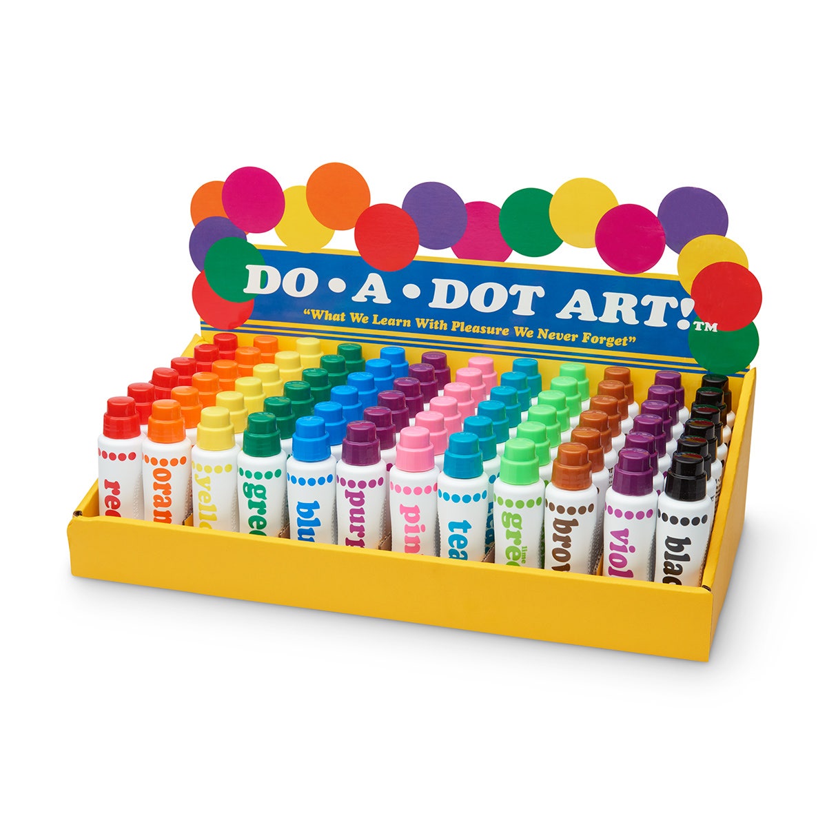 SB40416-Do-A-Dot Art!™ Paint Markers - 72-Piece Washable Marker Classroom Pack