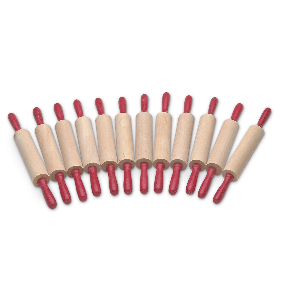 SB41668-Kids Wood Rolling Pins - Set of 12