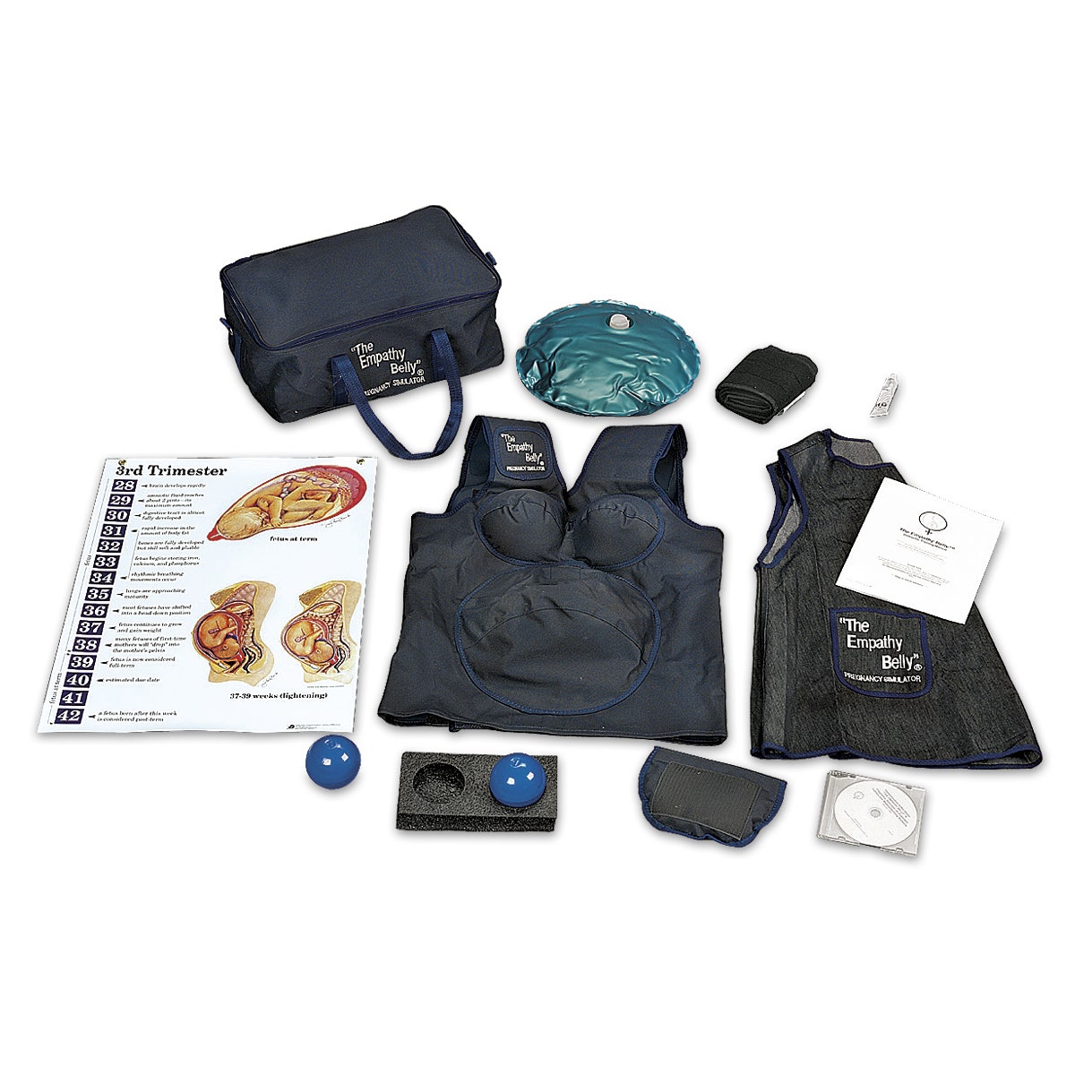 SB43113-The Empathy Belly® Pregnancy Simulator - Adult Version with Expectant Father/Adult DVD