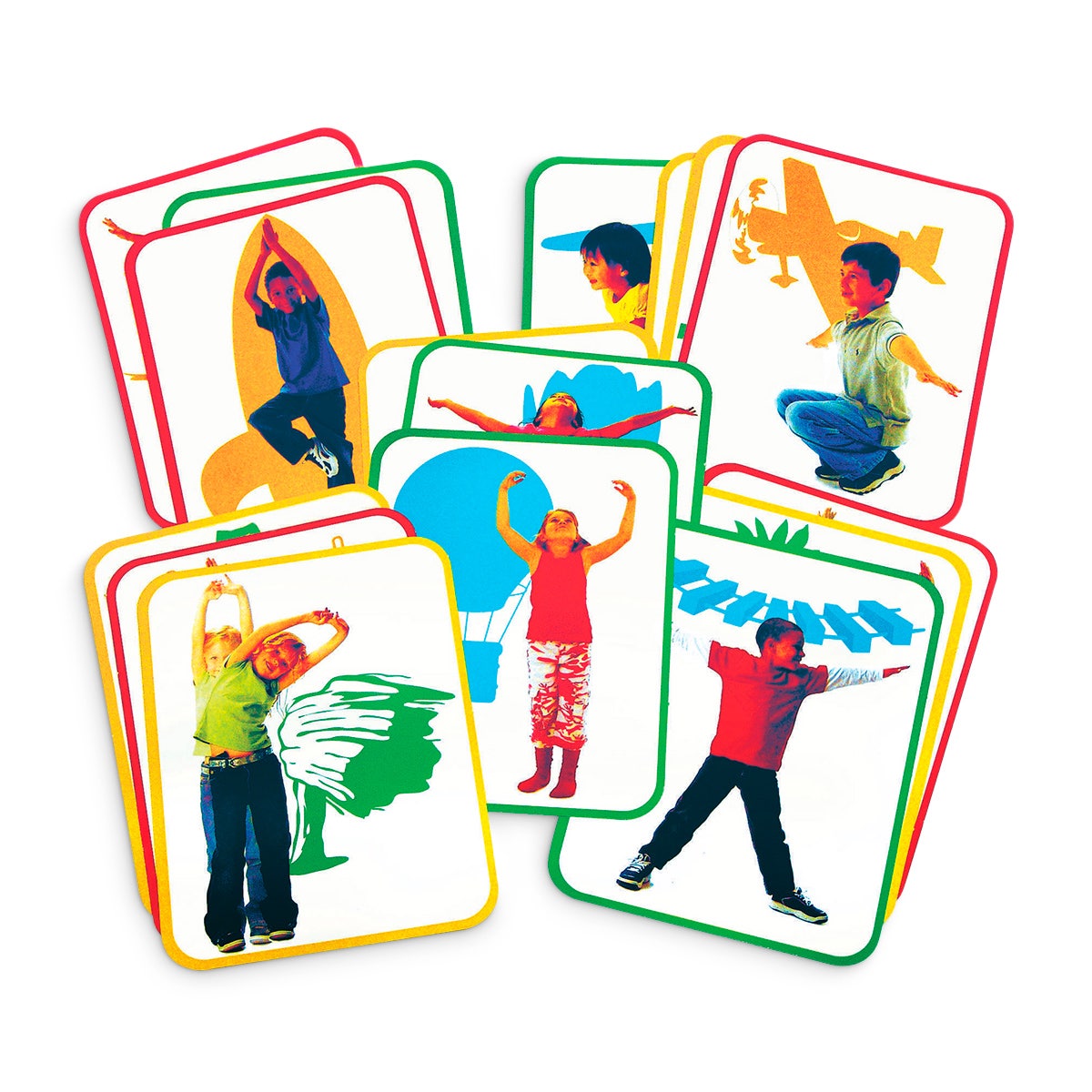 SB43277-Roylco® Body Poetry: 16 Yoga Cards