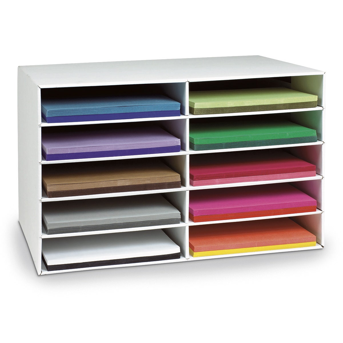 SB45220-Pacon® Classroom Keepers® Construction Paper Storage