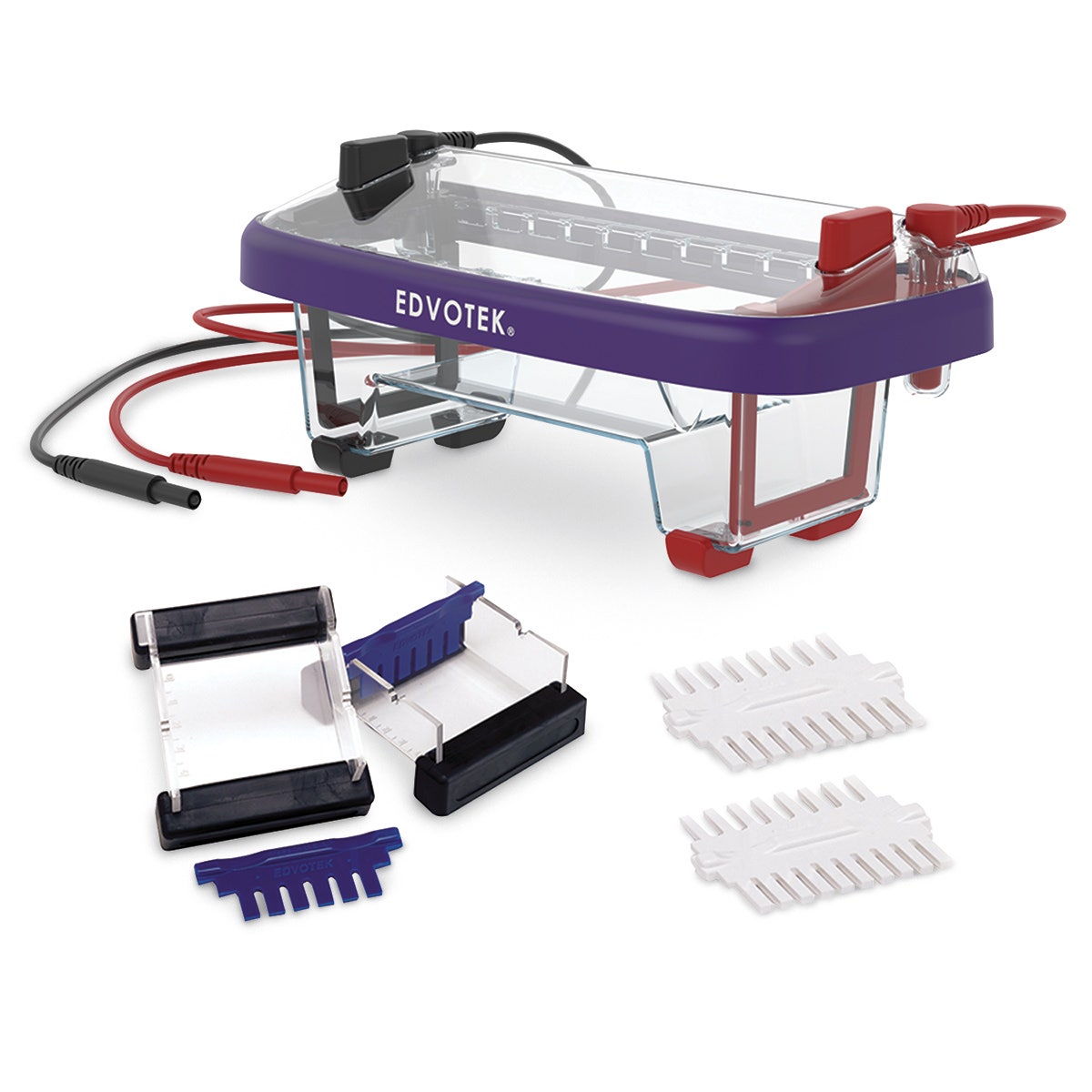 SB45606-Edvotek® M12 Dual Gel Electrophoresis Apparatus