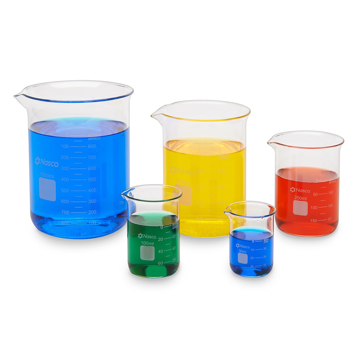 SB45964-Nasco Glass Beaker Set