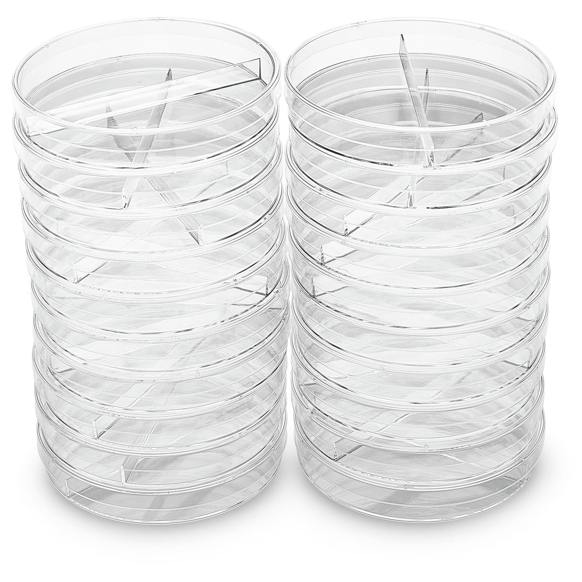 SB45991-Petri Dishes - 100 mm Diameter Divided - Package of 20