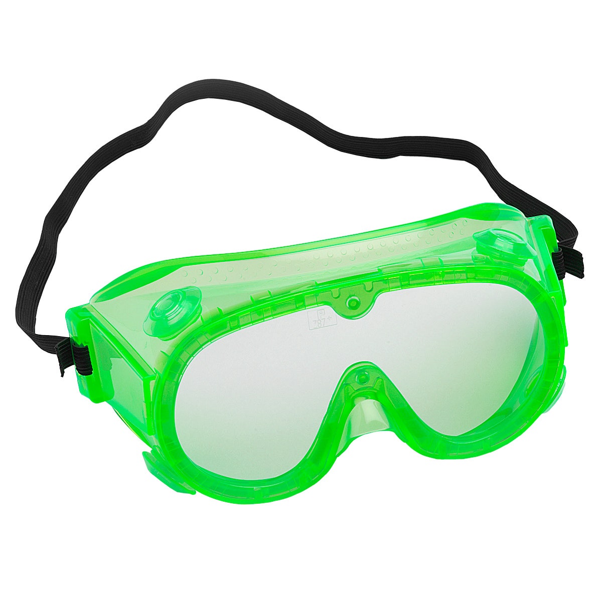 SB46930-Secondary Student Fluorescent PPE Splash Goggles - Set of 5 - 6 in.