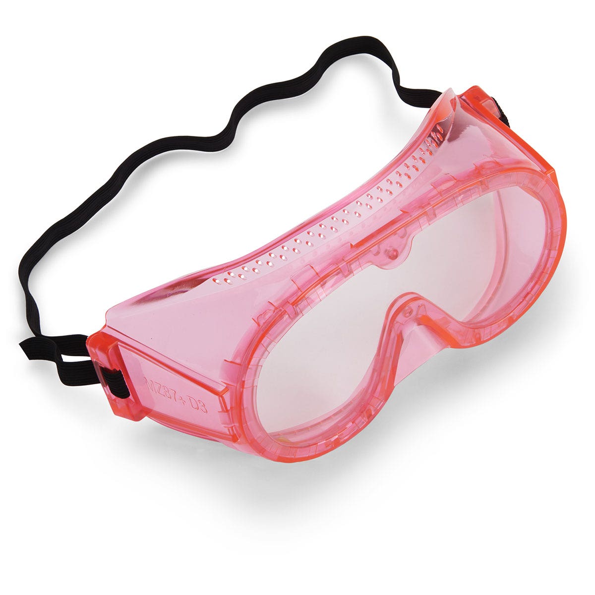 X0000SB46952-6 in. Fluorescent Secondary Safety Goggles