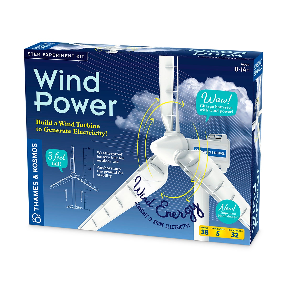 SB47040-Thames & Kosmos Wind Power Experiment Kit