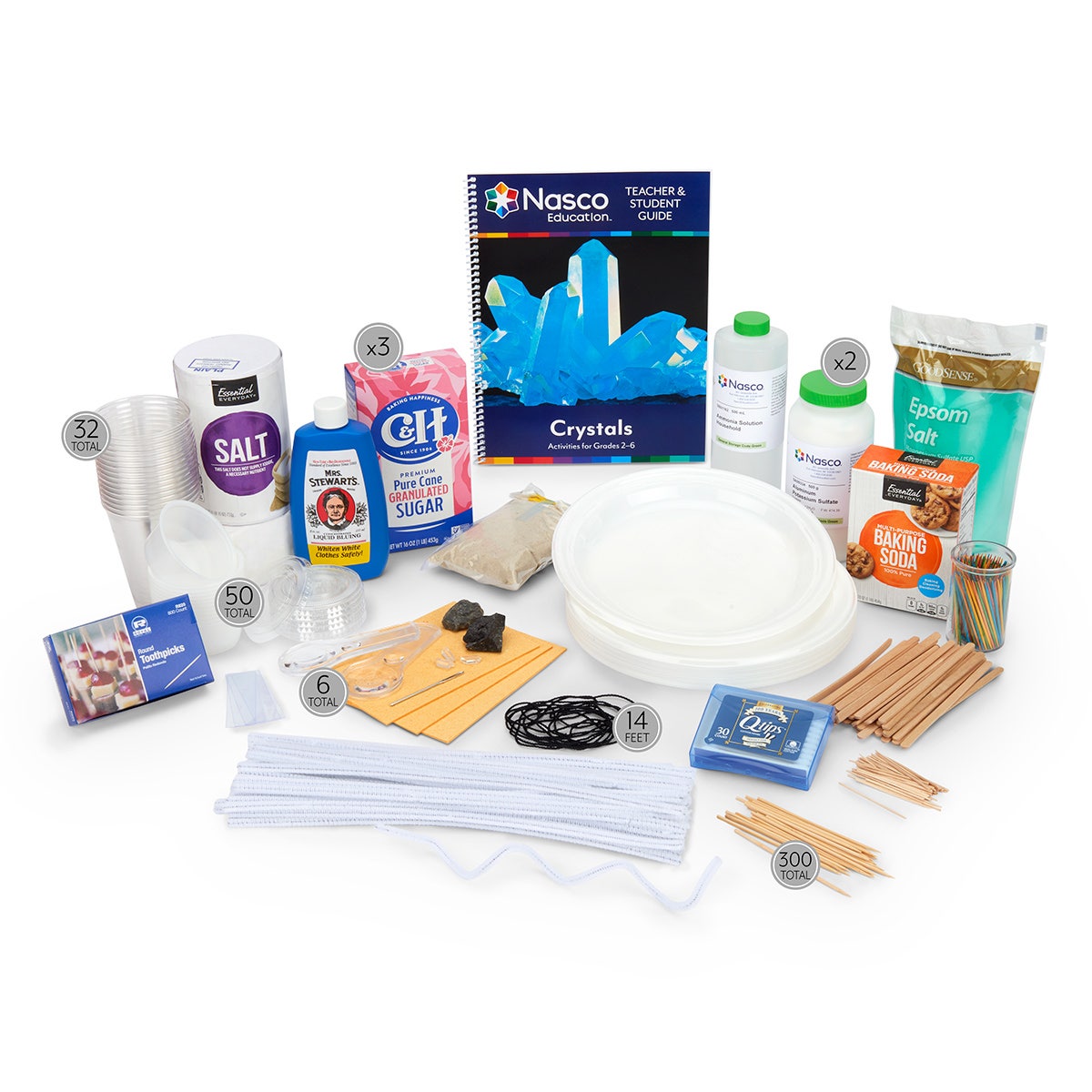 SB47141-Nasco Crystal Growing Kit