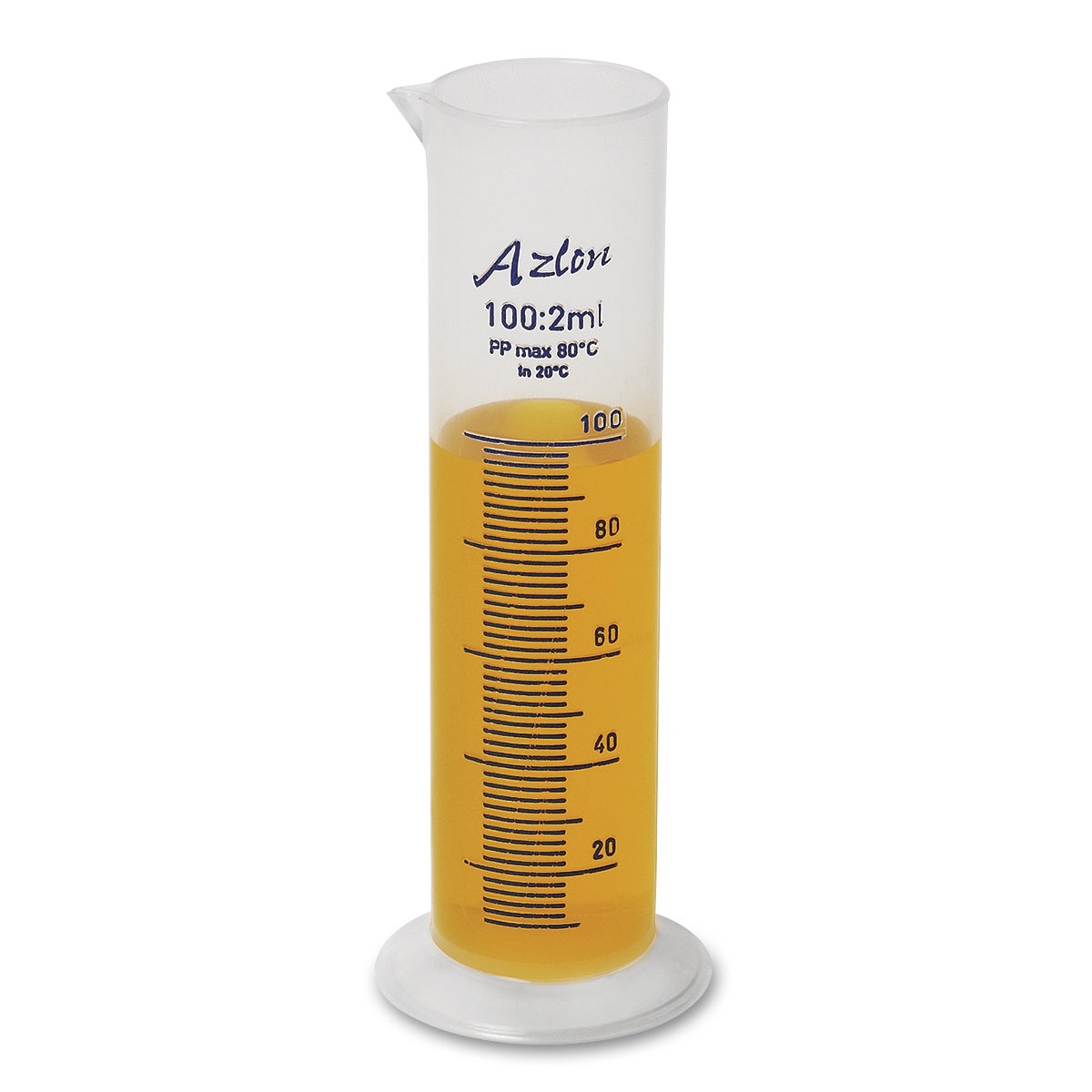 X0000SB47462-Polypropylene Squat Form Cylinder - 100 ml