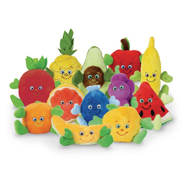 SB48666-Fruit Garden Plush Beanbag Heroes