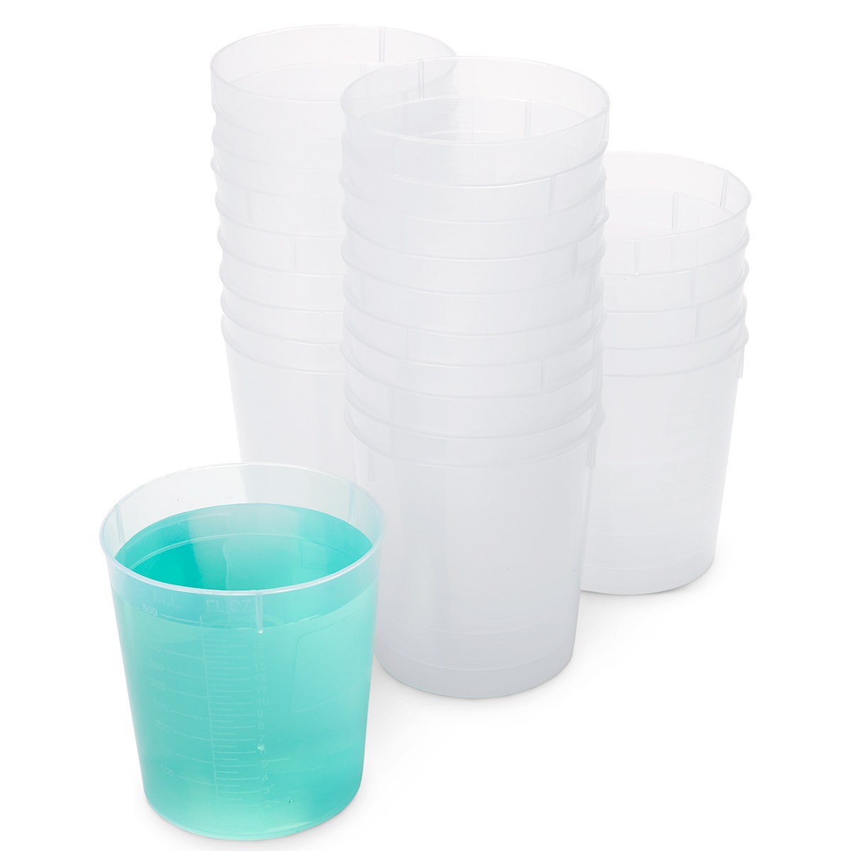 SB49163-Stackable Plastic Beaker Set