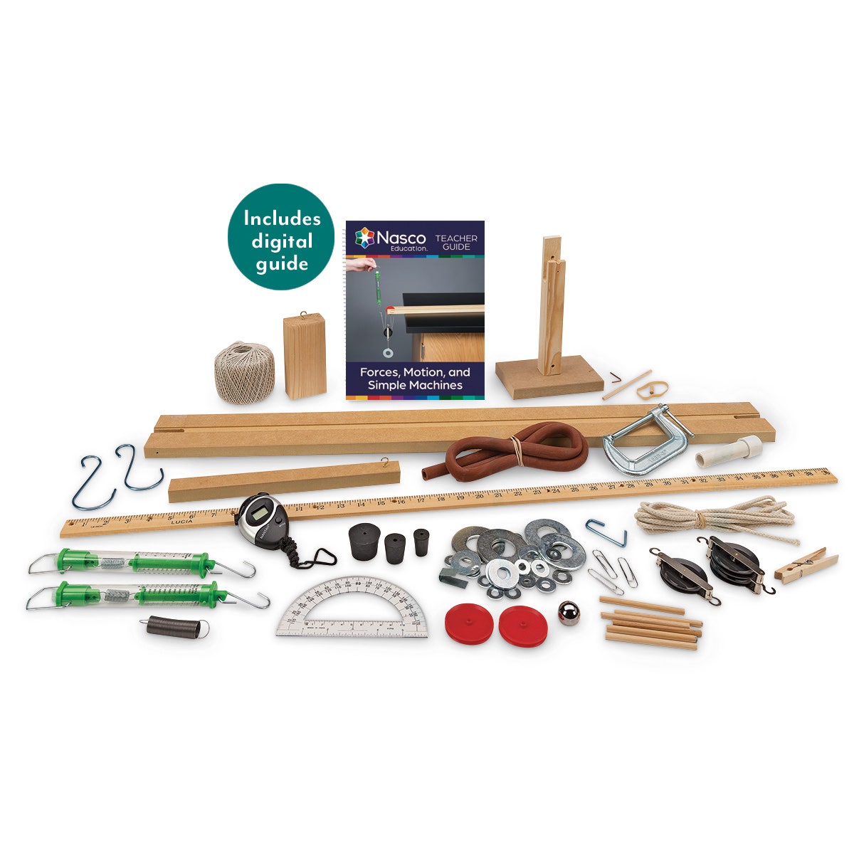 SB50706-Nasco Forces, Motion, and Simple Machines Demonstration Kit