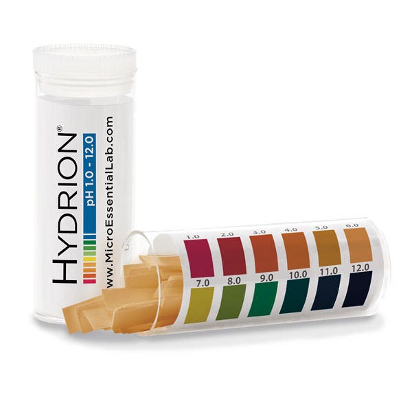 X0000SB51250-Hydrion pH Strips