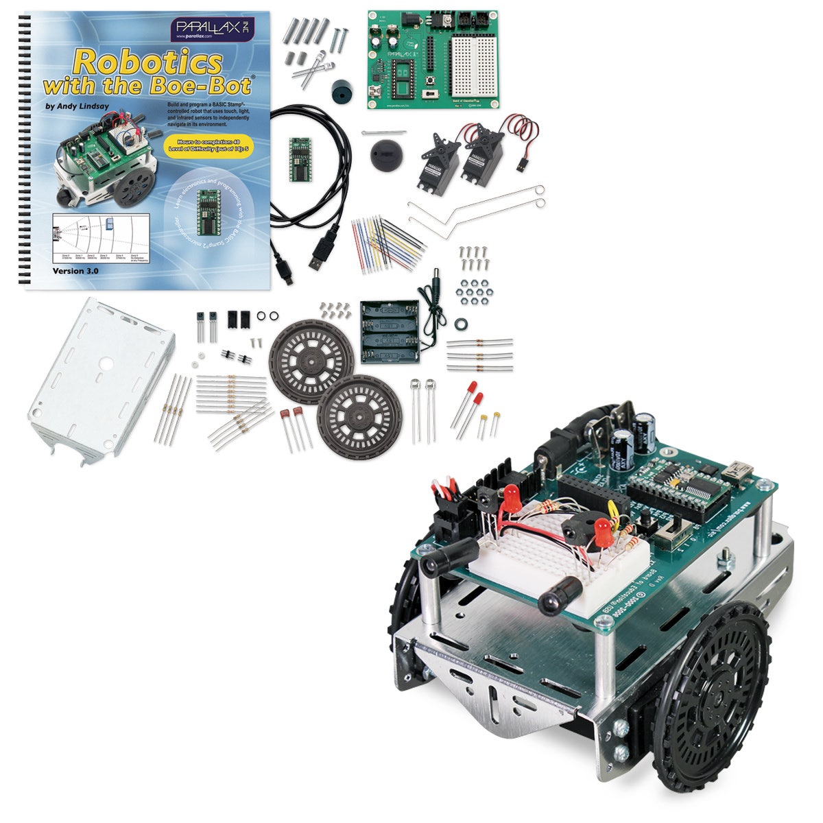 SB51418-Boe-Bot Robot Kit
