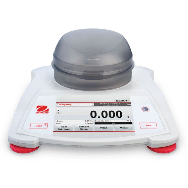 SB51715-OHAUS® Scout® Portable Electronic Touchscreen Balance - Model STX123