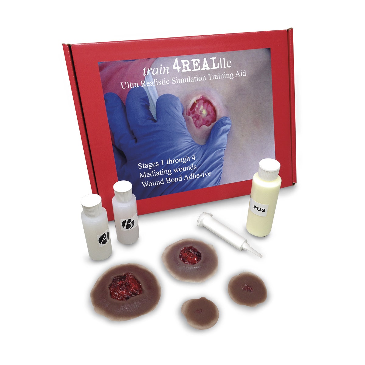 SB51844-Pressure Ulcer Simulation Training Kit - Dark