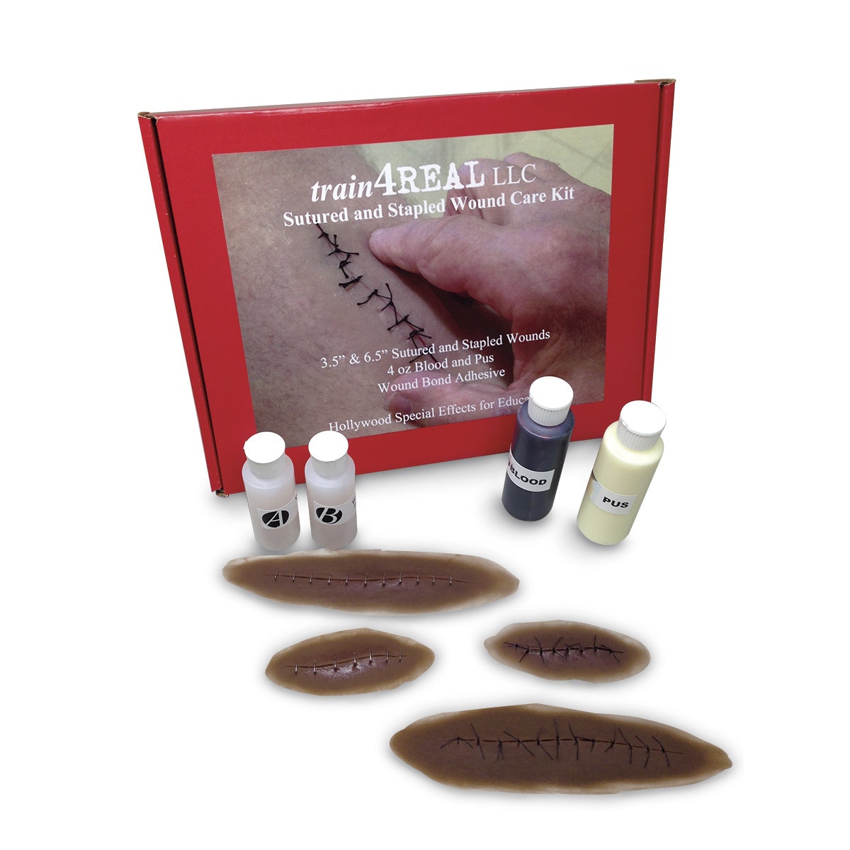 X0000SB51846-Sutured/Stapled Wound Simulation Training Kit