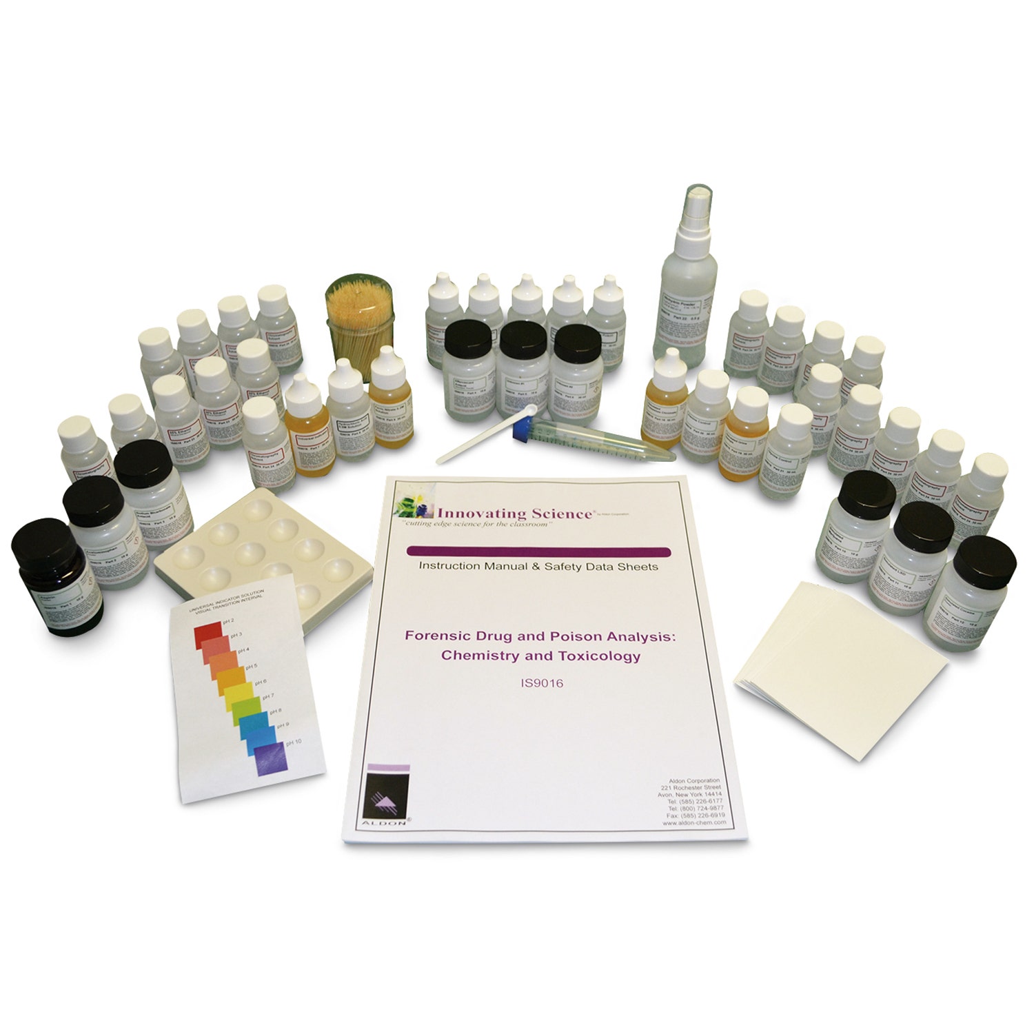 SB51984-Forensic Drug and Poison Analysis: Chemistry and Toxicology Kit