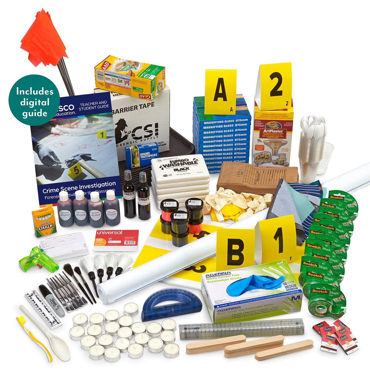 SB52385-Nasco CSI Forensics Classroom Kit
