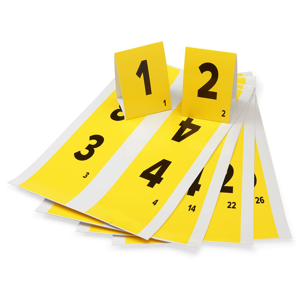 SB52396-CSI Number Stand Sets
