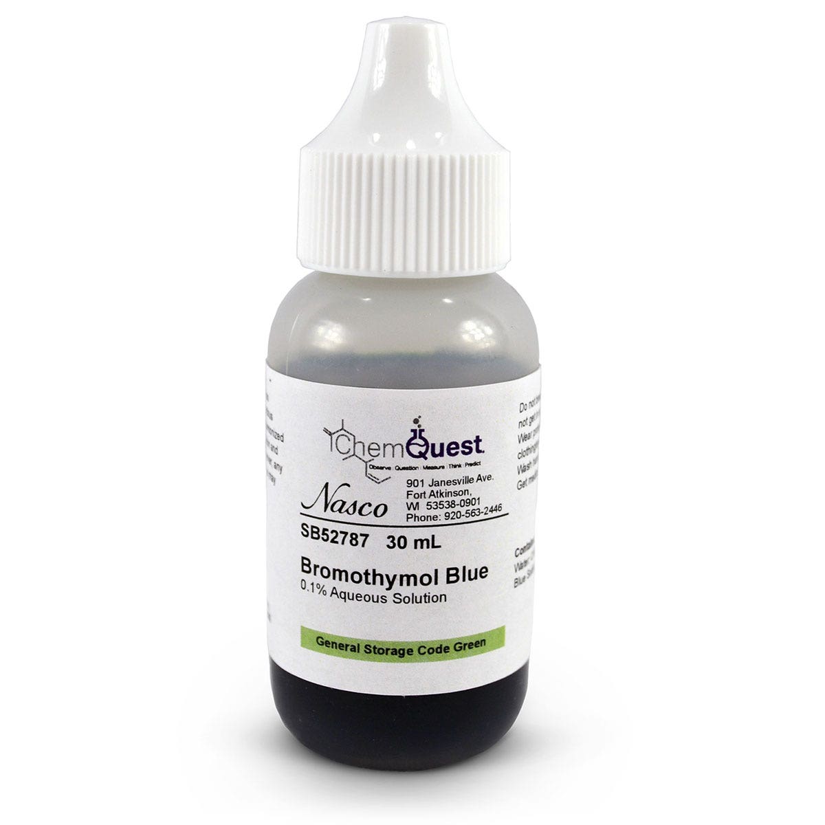 X0000SB52787-Bromothymol Blue - Lab Grade - 0.01% Aqueous Solution