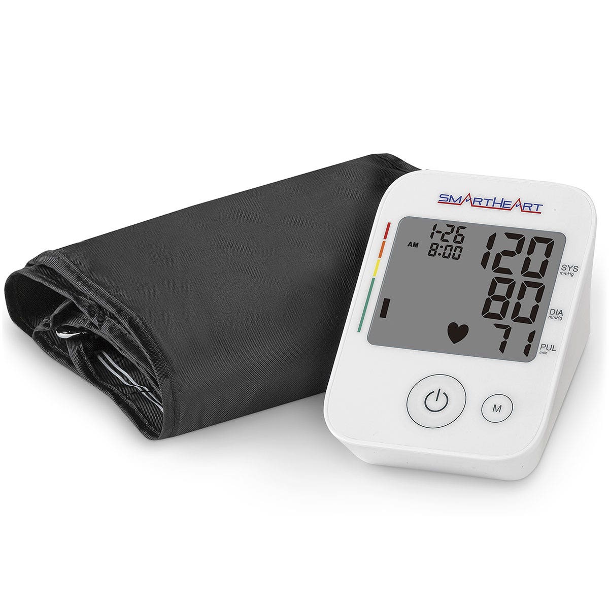 SB52830-SmartHeart Automatic Digital Blood Pressure Monitor - Arm Monitor with Wide-Range Nylon Cuff