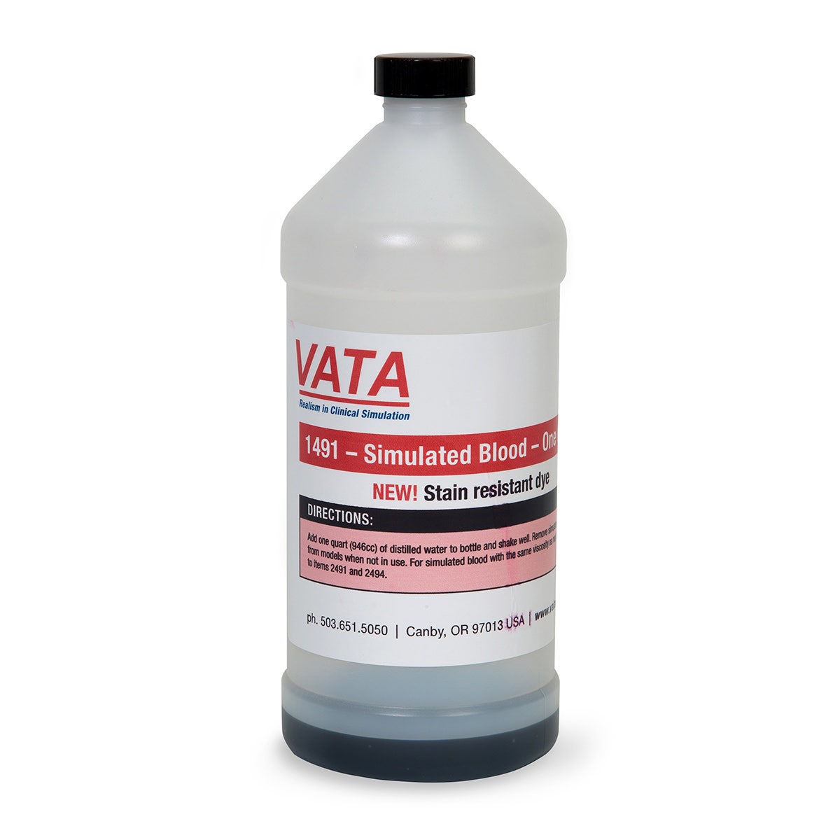 SB52892-VATA Simulated Stain-Resistant Blood